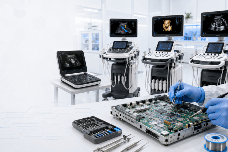ремонт узи samsung HS, RS, WS, HM